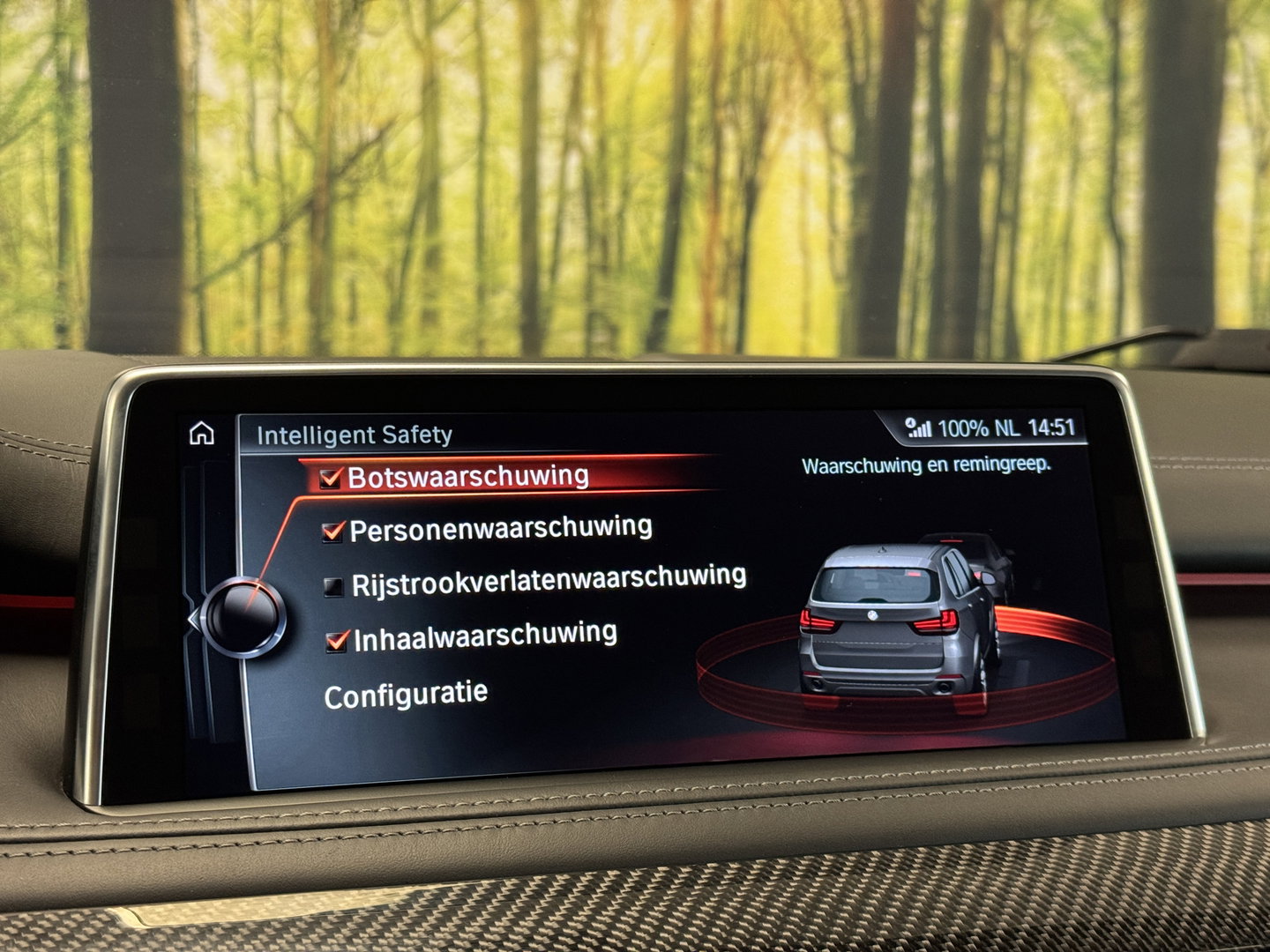 BMW X5 M | 576 PK! | Maxton | Carbon | 21" Lichtmetaal | Leder | Elektrische Trekhaak | Camera | Lane Assist | Dodehoeksensor | Harman & Kardon | Head-Up Display | Sfeerverlichting |