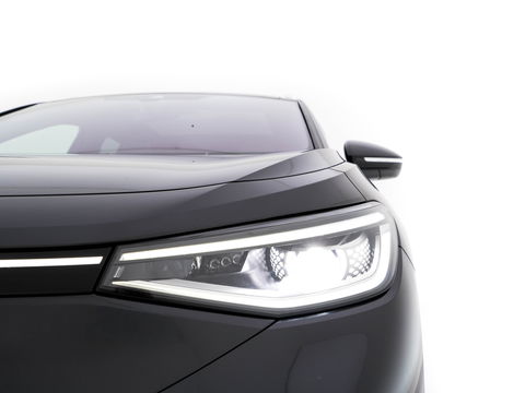 Volkswagen ID.4 First Max 77 kWh [ 3-Fase ] {SOH-81%} (INCL.BTW) Aut. *PANO | HEAD-UP | LEATHER-FABRIC | FULL-LED | MEMORY-PACK | TOP-VIEW | BLIND-SPOT | HEATED-SPORTSEATS | DIGI-COCKPIT | DAB+ | 19''ALU*