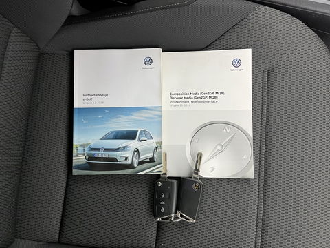 Volkswagen e-Golf (INCL.BTW) *HEAT-PUMP | ADAPTIVE-CRUISE | FULL-LED | DIGI-COCKPIT | NAVI-FULLMAP | CAMERA | KEYLESS | ECC | PDC | 16''ALU*
