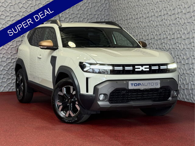 Dacia Duster - 1.6 HYBRID SANDSTONE CAMERA CARLAY NAVI STOEL/STUUR/RUIT VERW. LED PDC