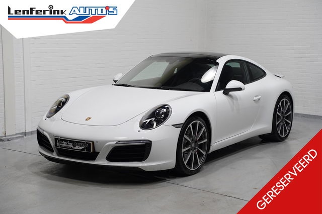 Porsche 911 - 3.0 Carrera S Schuifdak Bi-xenon Cruis Stoelverwarming en ventilatie 20" Velgen Bose surround memory DAB ontvangst parkeerpakket met camera
