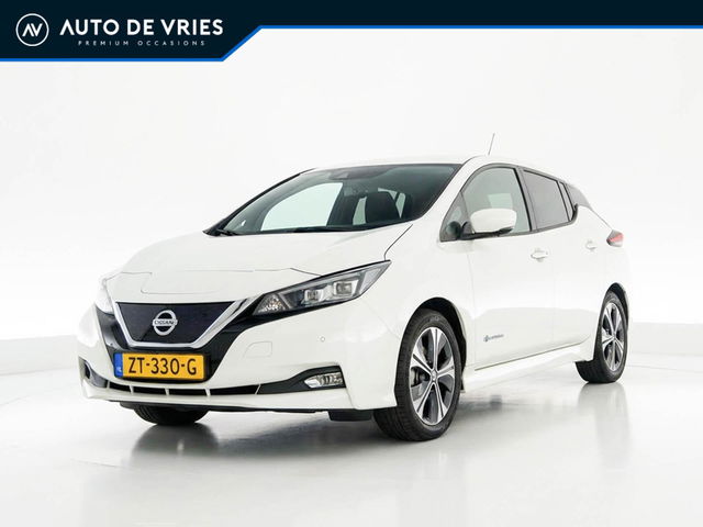 Nissan Leaf - Tekna 40 kWh | SOH 85% | Zwart leder | Carplay | Privacy glass