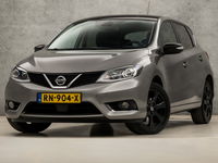 Nissan Pulsar - 1.2 DIG-T Black Edition (NAVIGATIE, CLIMATE, CAMERA, LEDER, GETINT GLAS, SPORTSTOELEN, LM VELGEN, CRUISE, KEYLESS, NIEUWSTAAT)
