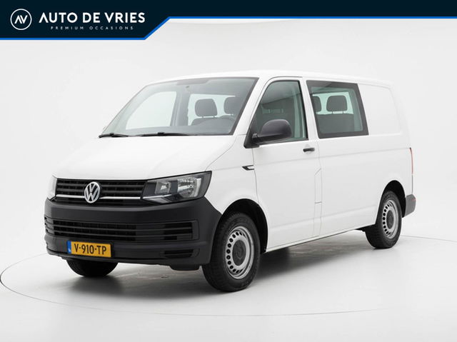 Volkswagen Transporter - 2.0 TDI L2H1 Dubbel Cabine | 6-Persoons | Airco | Navigatie | Trekhaak