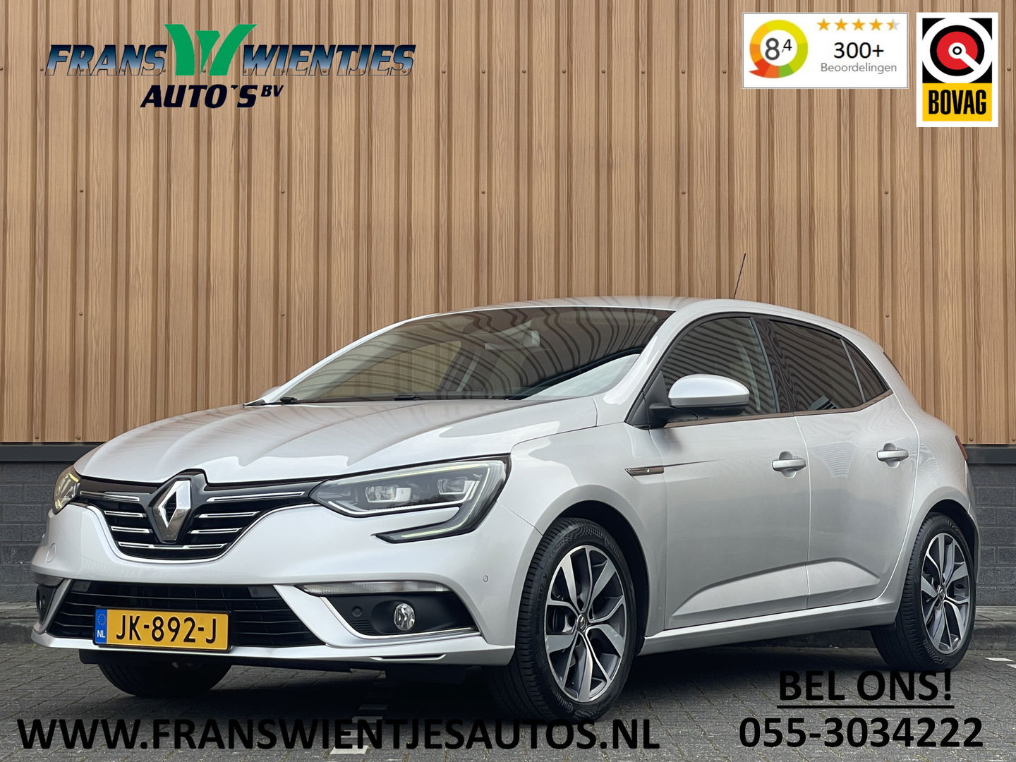 Renault Mégane 1.2 TCe Bose | Sfeerverlichting | Lane Assist | Dodehoeksensor | Head-Up Display | Trekhaak | Camera | Automatisch Inparkeren | Navigatie | Massage Stoel | DAB |