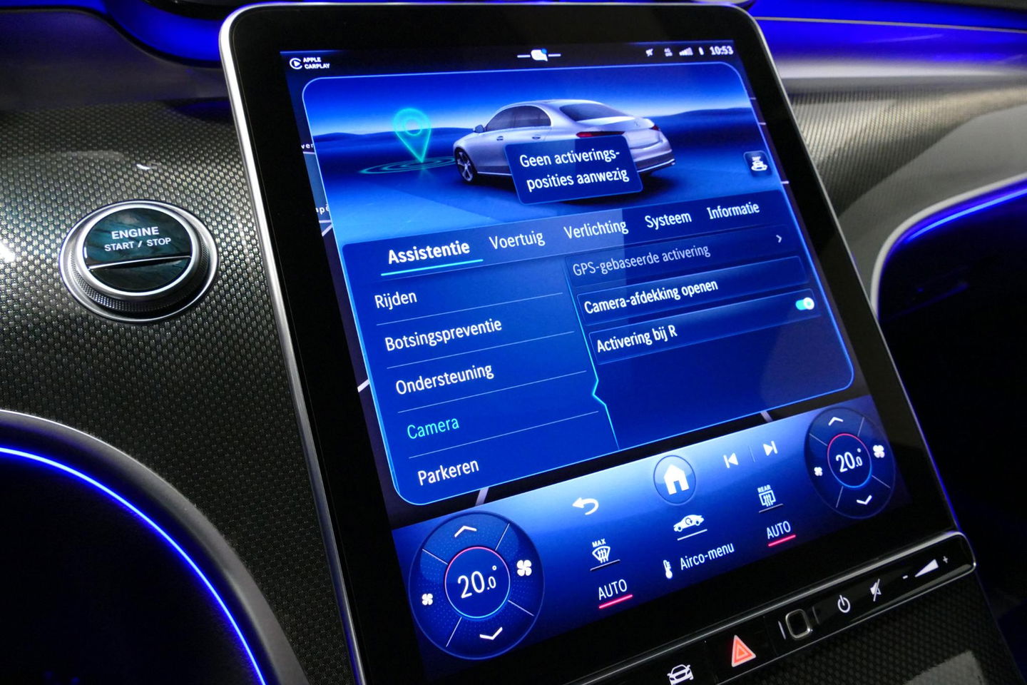 Mercedes-Benz C-Klasse 300 e AMG Line / C63s AMG Diffuser / Panamericana Grille / Panoramadak / Elektr. verstelbare voorstoelen + memory / Digital Light (Laser) / Stoelverwarming / Ambienteverlichting Plus / Apple Carplay - Android Auto / Rondomzichtcamera / HUD / 20'' LMV / Ac