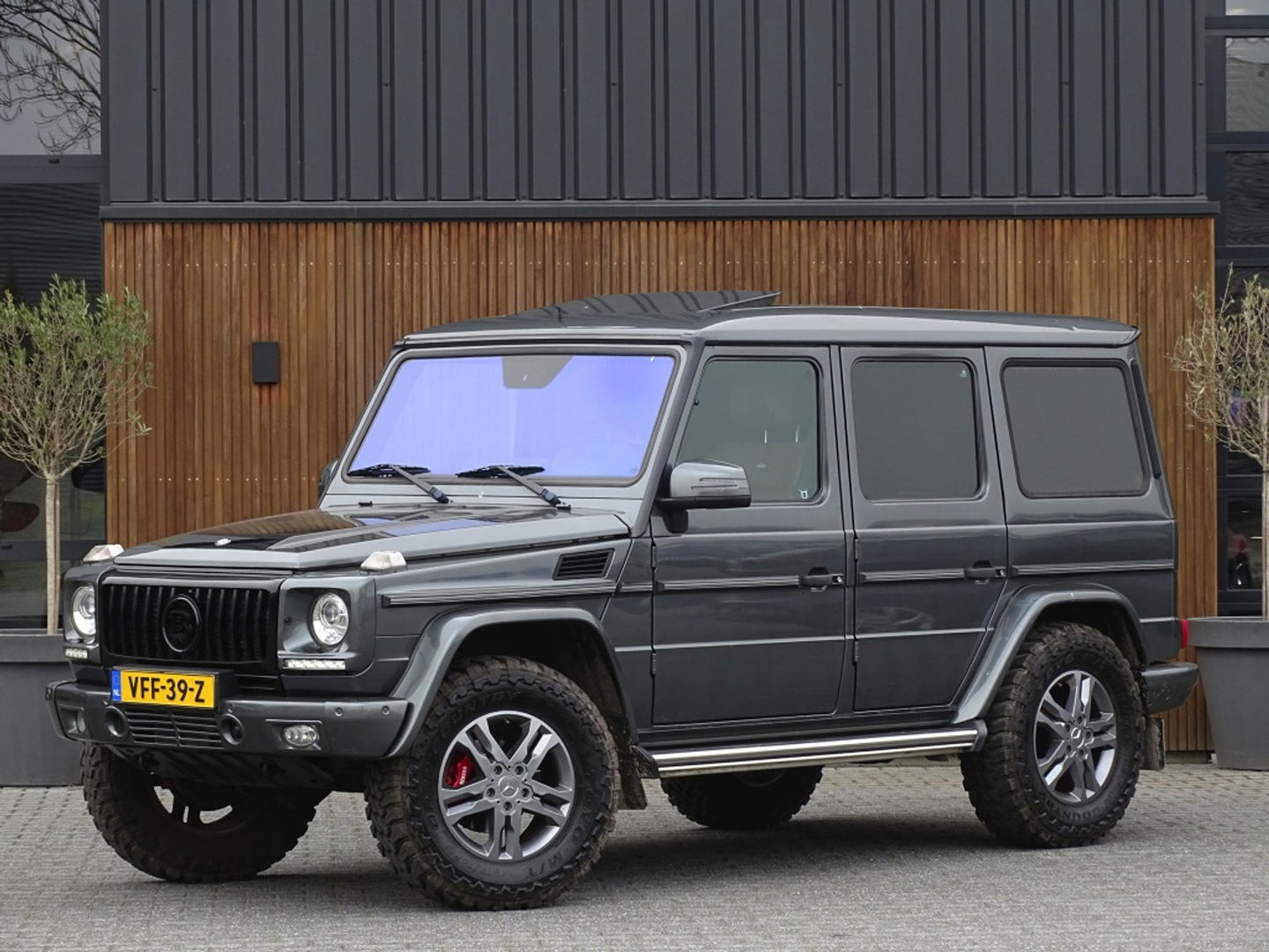 Mercedes-Benz G-Klasse G350 V6 / AMG / Designo / grijs kenteken / LED