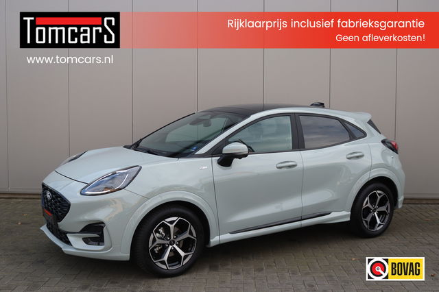 Ford Puma - 125PK EcoB. Hybrid ST-Line Open-dak/Camera/Winter-pack/Parkeerhulp/Adapt.-cruise