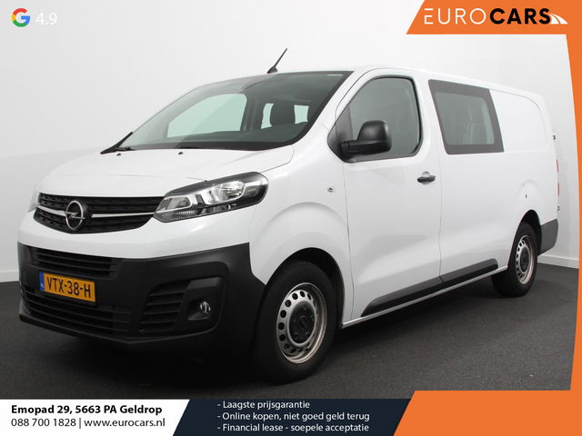 Opel Vivaro - 2.0 CDTI Automaat 145 pk L3H1 Dubbele Cabine 6p Edition Navigatie Apple Carplay/Android Auto Airco Bluetooth Trekhaak Betimmering Cruise Control