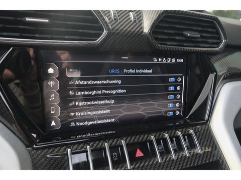 Lamborghini Urus 4.0 V8 650pk Panoramadak NLauto 4-zit Carbon Bang&Olufsen 4-wielsturing Massage Stoelkoeling 23" LMV