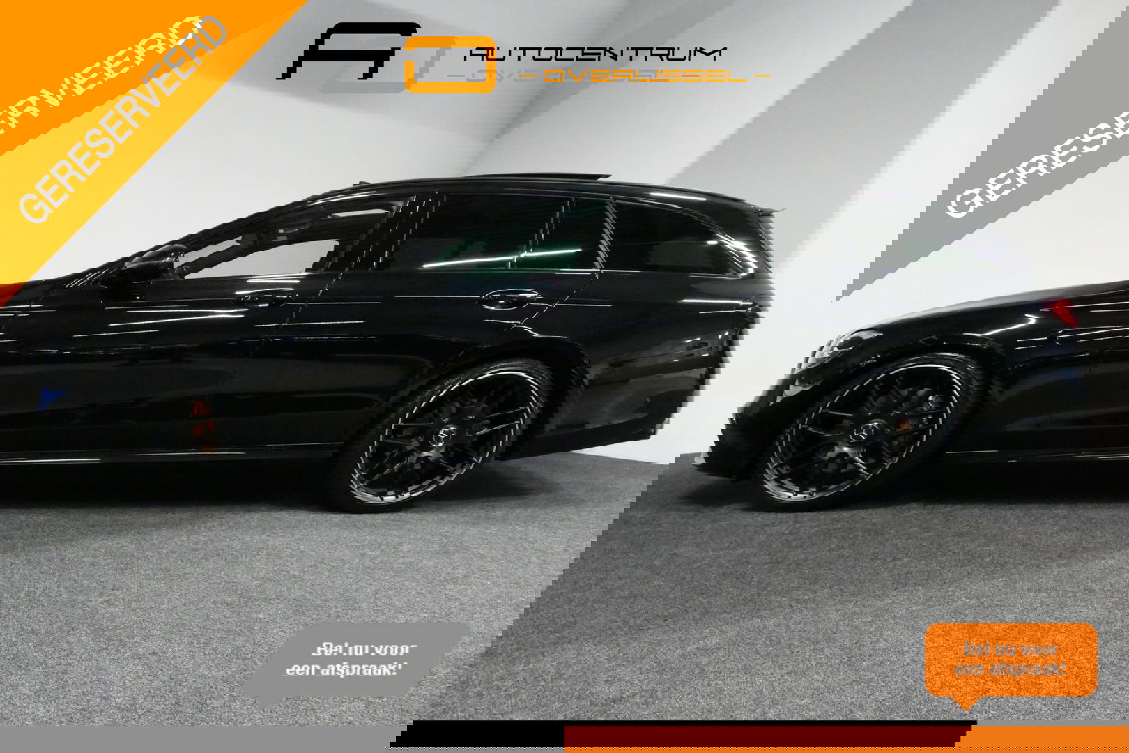 Mercedes-Benz E-Klasse 300 e AMG Line / E63 AMG Diffuser / Panamericana Grill / Panoramadak / Burmester Surround Sound / Rondomzichtcamera / Deels elektr. verstelbare voorstoelen / Ambienteverlichting / Stoelverwarming / Apple Carplay - Android Auto / 20'' LMV / Trekhaak (zwenk