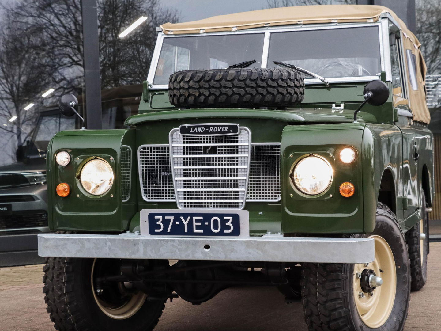 Land Rover 88 Series III Santana | Sofftop | Compl. gerestaureerd | Oldtimer | BTW verrekenbaar!