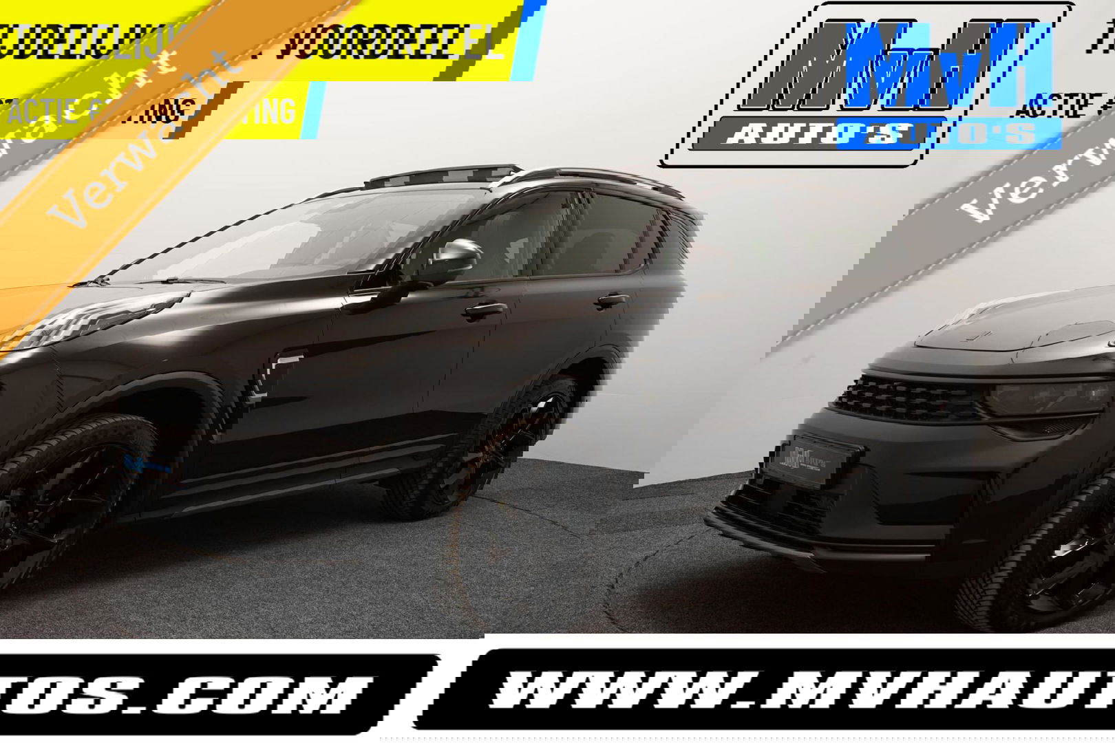 Lynk & Co 01 1.5 Hybride|FULL BLACK XL|ZWARTE.HEMEL|LEER|NAP