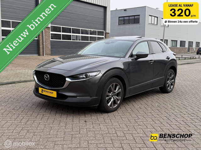 Mazda CX-30 - 2.0 e-SkyActiv-X Hybrid Luxury Schuifdak Leer Navi Carplay Bose 360 Camera