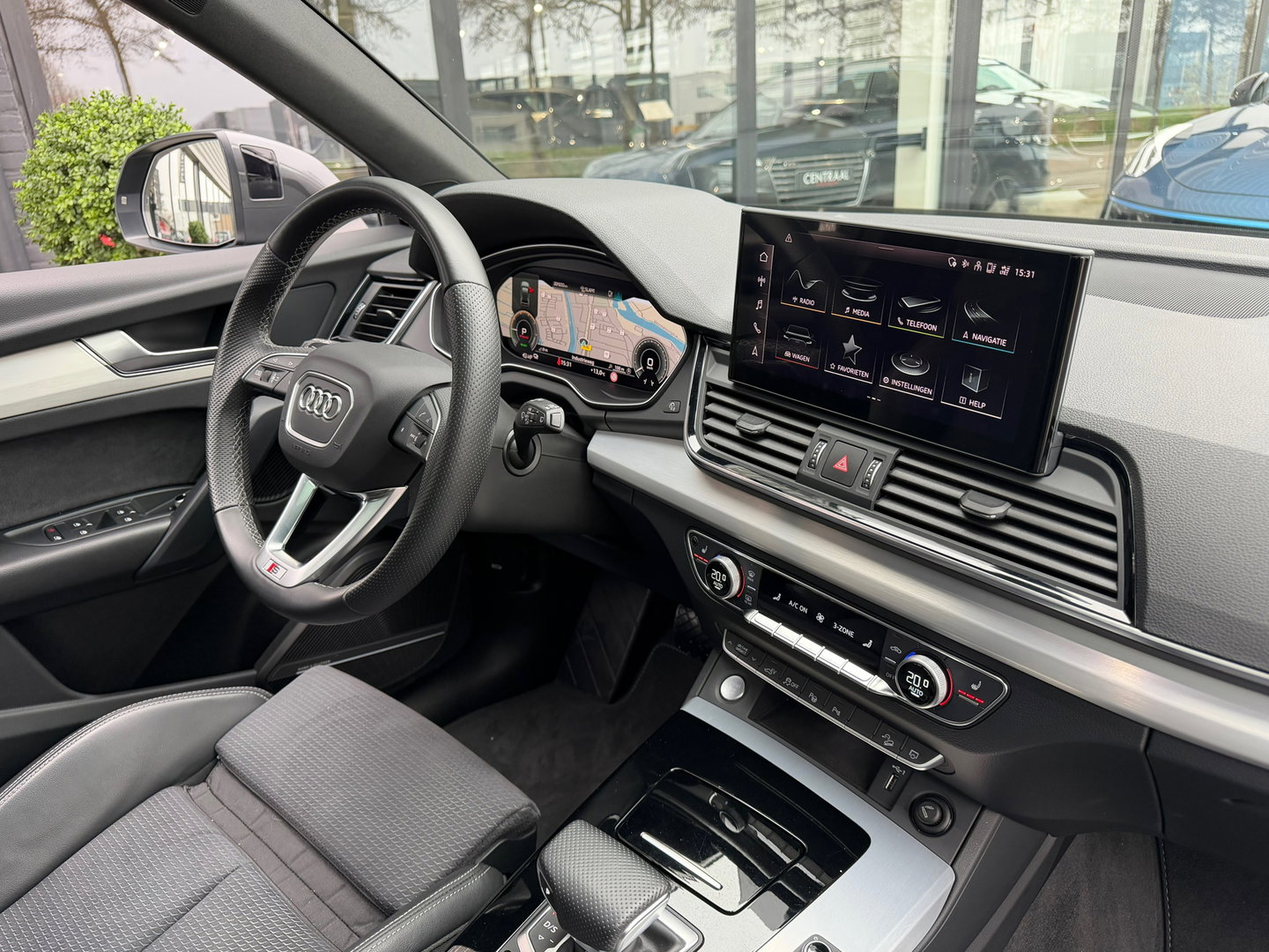 Audi Q5 Sportback 50 TFSI e S-Line Pano|B&O|ACC|Keyless|Matrix|Luchtvering|Camera|299PK