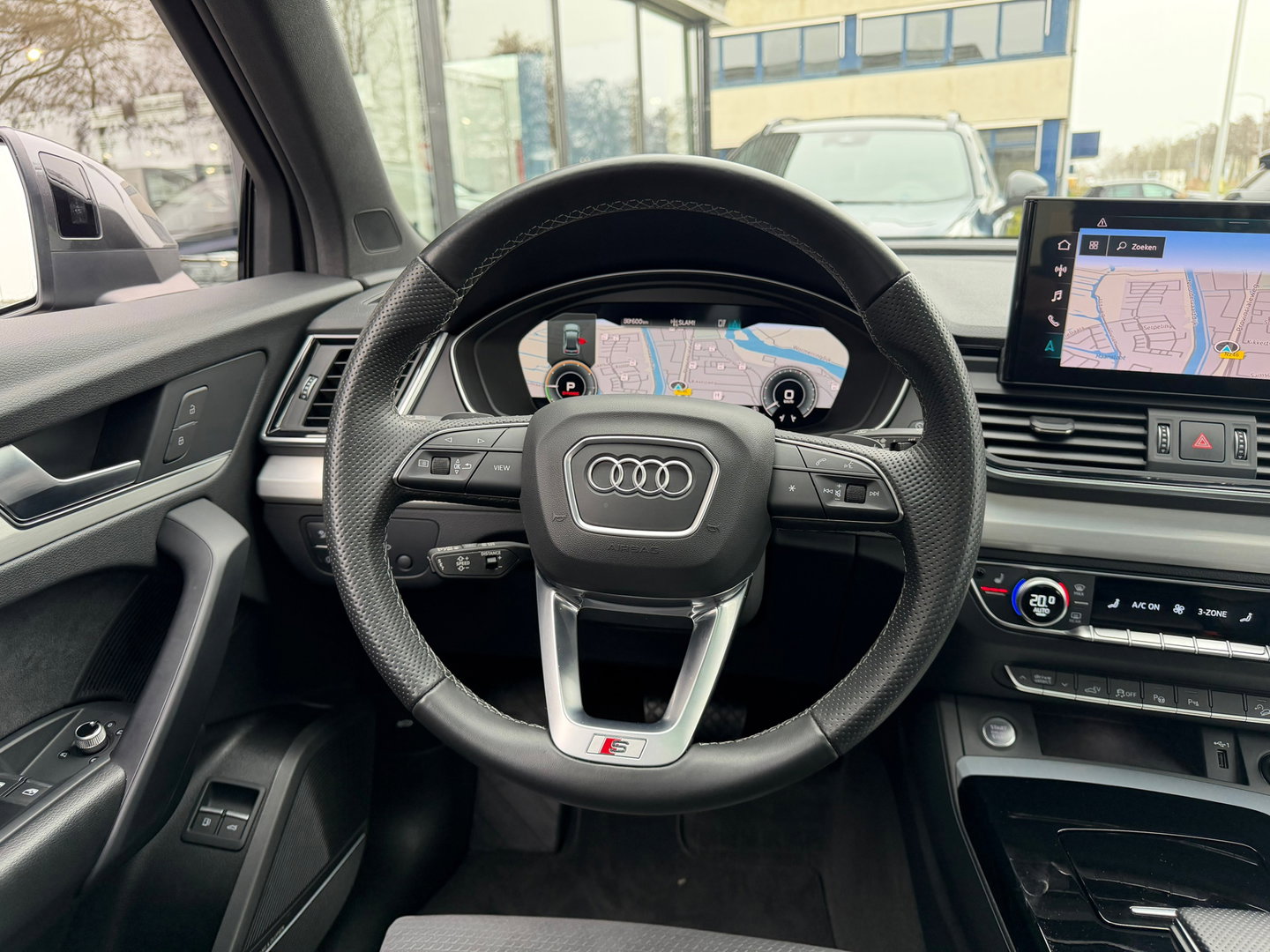 Audi Q5 Sportback 50 TFSI e S-Line Pano|B&O|ACC|Keyless|Matrix|Luchtvering|Camera|299PK