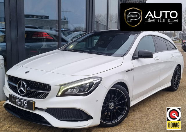 Mercedes-Benz CLA - Shooting Brake 180 | PANO | 18" | AMG | LED | AUTOMAAT | DEALER ONDERHOUDEN |