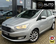 Ford C-MAX - 1.0 Titanium 125PK | ZEER NETTE STAAT | Onderhoudshistorie | Trekhaak | Navigatie | Climate Control | 2 Sleutels | Startknop | Cruise Control | Parkeersensoren |