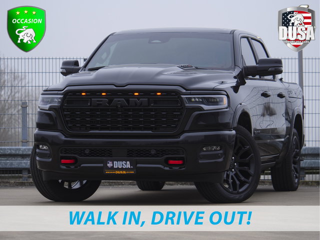 Dodge Ram 1500 - | Limited | 3.0L Twin-Turbo I6 | High Output | Xpell | Tint | Diamond Cover | Red Accent Nieuw Binnen!