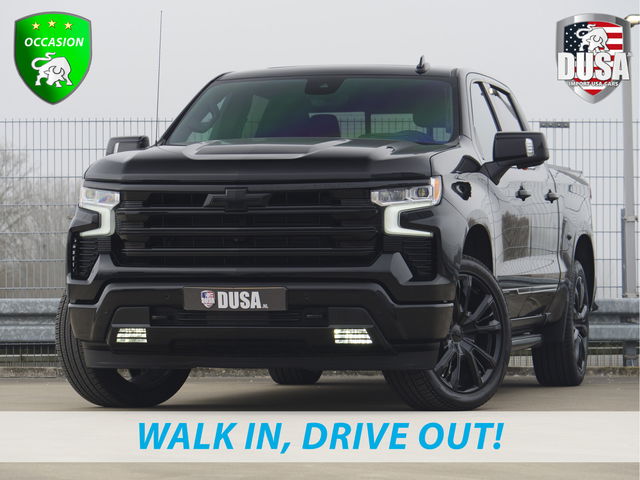 Chevrolet Silverado - 1500 | 6.2 V8 | High Country | Black Ops | Leder | Guerrilla Exhaust | Deksel | LPG Nieuw Binnen!