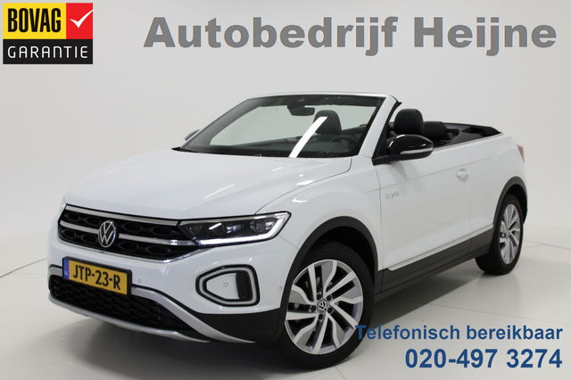 Volkswagen T-Roc - Cabrio 1.5 TSI 150PK DSG STYLE VIRTUAL/NAVI/CARPLAY FABRIEKS GARANTIE