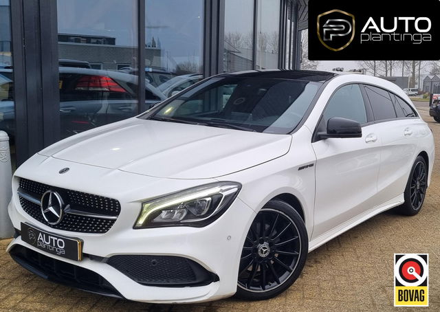 Mercedes-Benz CLA - Shooting Brake 180 | PANO | 18" | AMG | LED | AUTOMAAT | DEALER ONDERHOUDEN |
