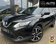 Nissan QASHQAI - 1.2 Luxe | AUTOMAAT | BOMVOL | Leer | Elektrische Stoel | 360 Camera | Dodehoekdetectie | Pano | Keyless | Stoelverwarming | Navi |