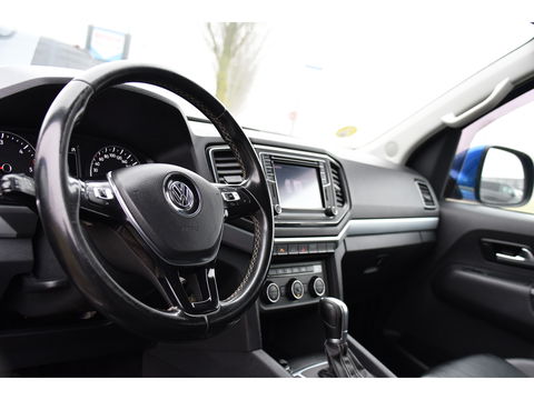 Volkswagen Amarok 3.0 V6 TDI 4Motion DC Highline Camera, Cruise, Carplay, Stoelverwarming, Leder, LED, 4x4, Automaat, 225pk, 3300kg Trekhaak, Uniek!