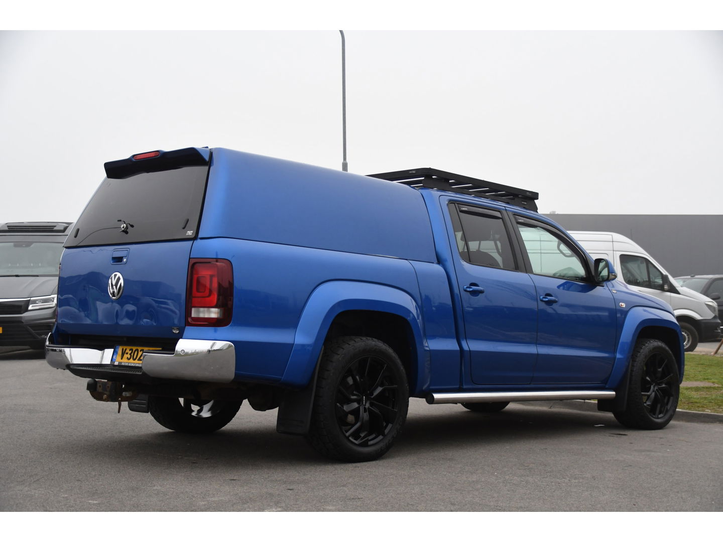 Volkswagen Amarok 3.0 V6 TDI 4Motion DC Highline Camera, Cruise, Carplay, Stoelverwarming, Leder, LED, 4x4, Automaat, 225pk, 3300kg Trekhaak, Uniek!