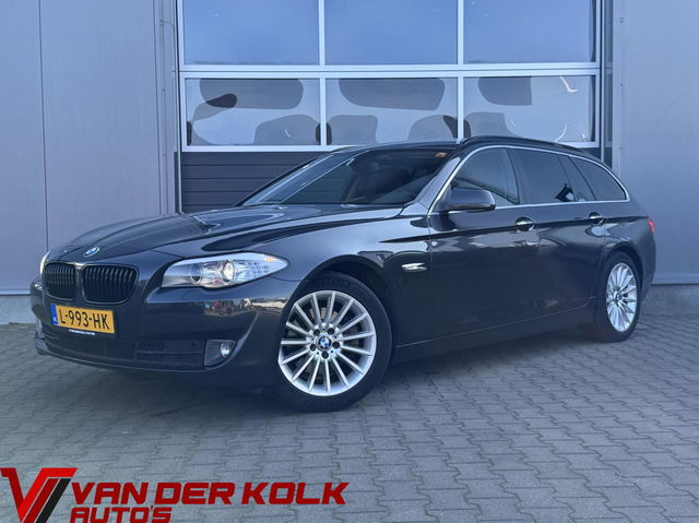 BMW 5 Serie - Touring 520d High Executive Automaat | Leder | Navigatie | Climate | Cruise | Stoelverwarming | Trekhaak
