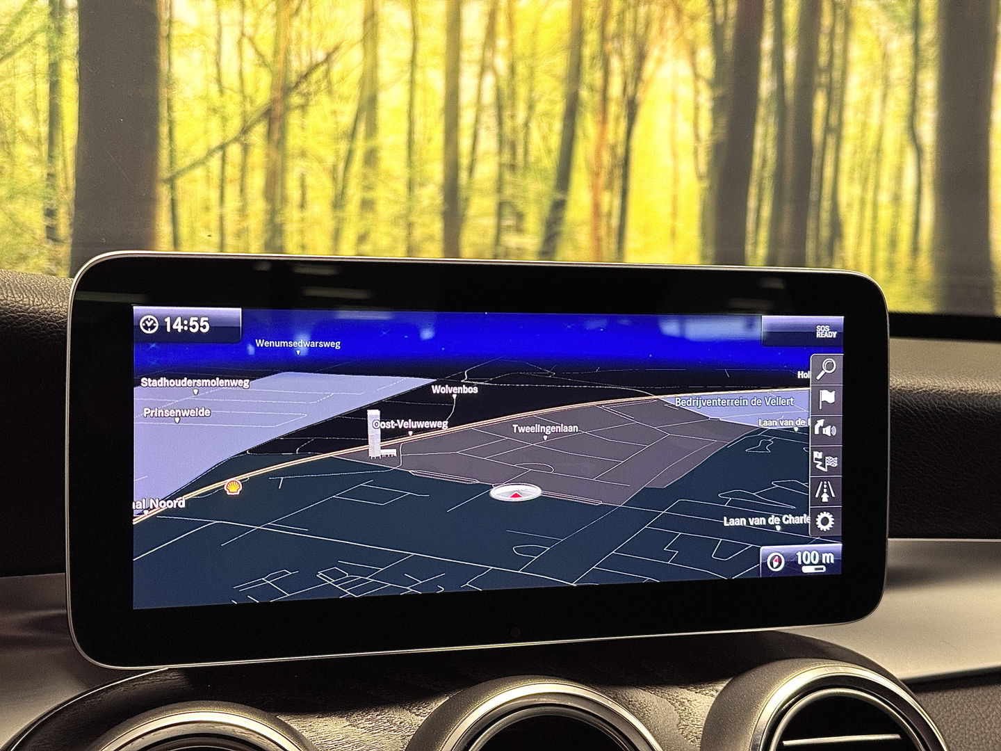 Mercedes-Benz C-Klasse 200 Business Solution AMG Plus Upgrade Edition | Burmester | Panoramadak | Sfeerverlichting | Apple Carplay | Android Auto | Camera | Lane Assist | Dodehoeksensor | LED |