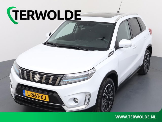 Suzuki Vitara - 1.4 Boosterjet Style Smart Hybrid | Panoramadak | Navigatie | Parkeercamera | Trekhaak | Half Leder/Alcantara |