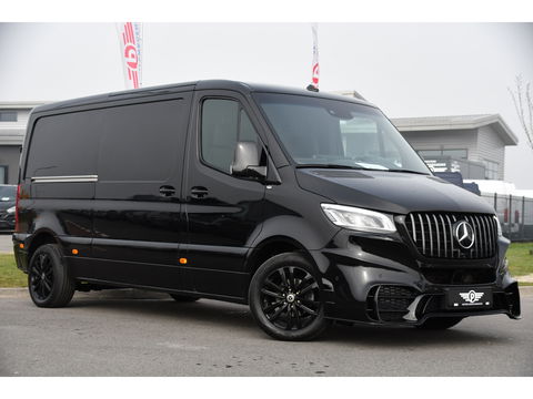 Mercedes-Benz Sprinter 314 2.2 CDI L2H1 AMG Black Edition Adaptieve Cruise, 360 Camera, Carplay, LED, Automaat, Dodehoek, 143pk, Uniek!