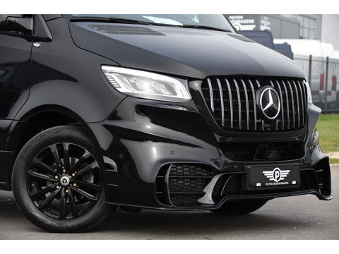 Mercedes-Benz Sprinter 314 2.2 CDI L2H1 AMG Black Edition Adaptieve Cruise, 360 Camera, Carplay, LED, Automaat, Dodehoek, 143pk, Uniek!