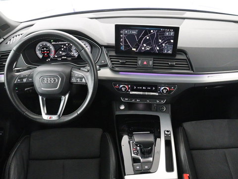 Audi Q5 Sportback 55 TFSIe S edition | Panoramadak | Bang & Olufsen | Stoelverwarming | Adaptive cruise | Luchtvering | Matrix LED | 21'' | Carplay | Half leder | Navigatie | Camera | S Line | PHEV | Plug In