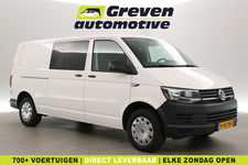 Volkswagen Transporter - 2.0 TDI L2H1 | 150PK | Aut. | Airco | Cruise | 3 Zits | Trekhaak | Parkeersens. | Stoelverw.