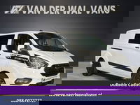 Ford Transit Custom - 2.0 TDCI 170pk L2H1 Dubbele Cabine Euro6 Airco | 5-Zits | 2x Zijdeur | Camera | Navigatie | LED, Apple Carplay, Android Auto, Cruisecontrol, Verwarmde voorruit, Trekhaak, Parkeersensoren