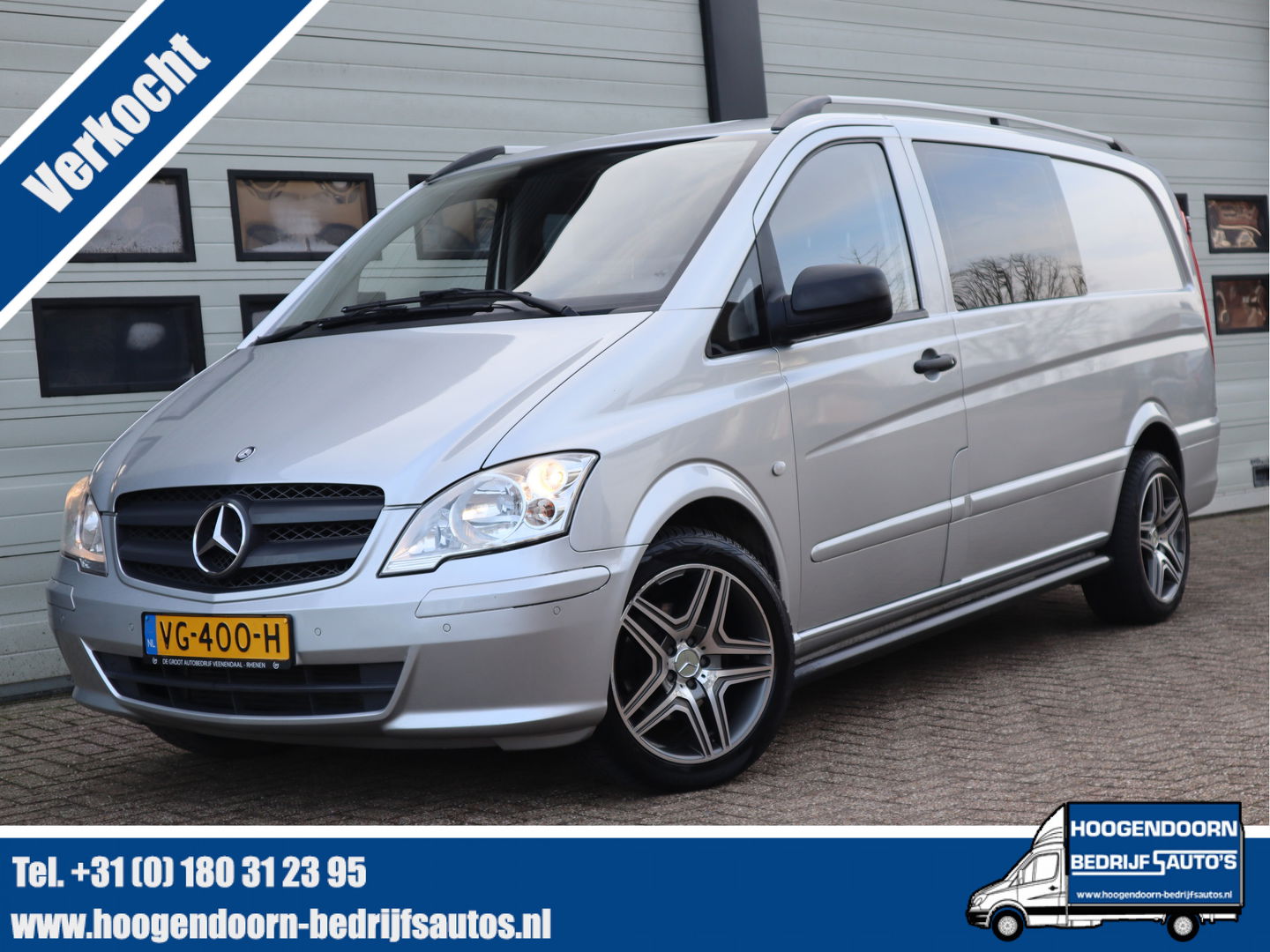 Mercedes-Benz Vito 122 CDI 3.0 V6 Automaat Lang DC 5 Pers. - Trekhaak - Camera - Cruise