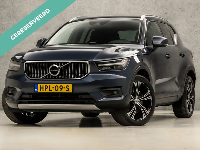 Volvo XC40 - 1.5 T4 Recharge Inscription Expression 211Pk Automaat (APPLE CARPLAY, LEDER, STUUR/STOELVERWARMING, GETINT GLAS, SPORTSTOELEN, ELEK ACHTERKLEP, KEYLESS, TREKHAAK, NIEUWSTAAT)