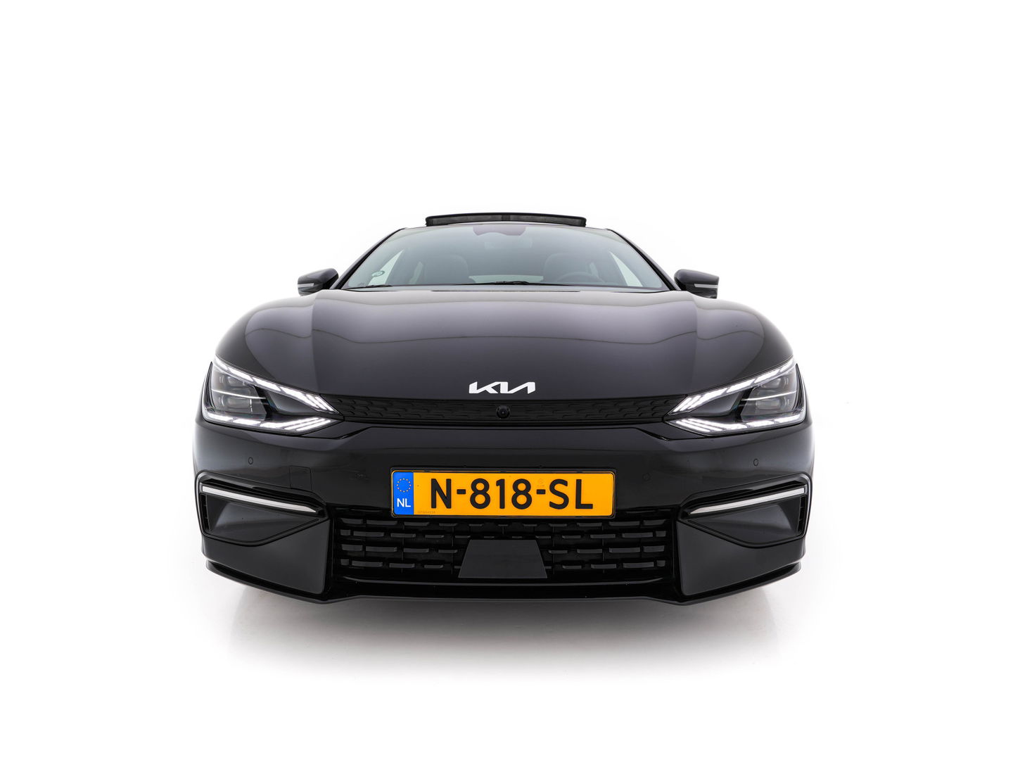 Kia Ev6 GT-Line 77.4 kWh (3-Fase-11kW) {SOH-100%} (INCL-BTW) Aut. *HEATPUMP | PANO | HEAD-UP | LEATHER-ALCANTARA | ADAPTIVE-CRUISE | DIGI-COCKPIT | MERIDIAN-AUDIO | MEMORYPACK | FULL-LED | KEYLESS | TOPVIEW | DAB | BLINDSPOT | NAVI-FULLMAP |