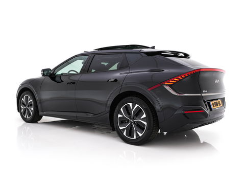 Kia Ev6 GT-Line 77.4 kWh (3-Fase-11kW) {SOH-100%} (INCL-BTW) Aut. *HEATPUMP | PANO | HEAD-UP | LEATHER-ALCANTARA | ADAPTIVE-CRUISE | DIGI-COCKPIT | MERIDIAN-AUDIO | MEMORYPACK | FULL-LED | KEYLESS | TOPVIEW | DAB | BLINDSPOT | NAVI-FULLMAP |