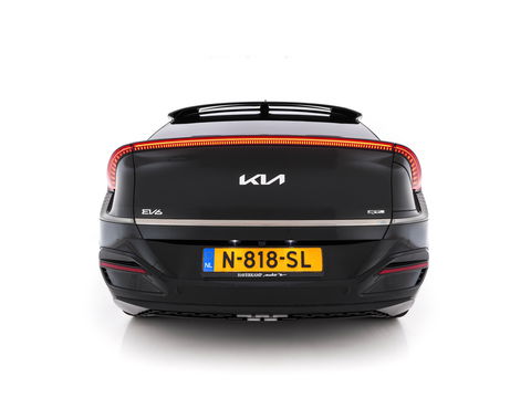 Kia Ev6 GT-Line 77.4 kWh (3-Fase-11kW) {SOH-100%} (INCL-BTW) Aut. *HEATPUMP | PANO | HEAD-UP | LEATHER-ALCANTARA | ADAPTIVE-CRUISE | DIGI-COCKPIT | MERIDIAN-AUDIO | MEMORYPACK | FULL-LED | KEYLESS | TOPVIEW | DAB | BLINDSPOT | NAVI-FULLMAP |