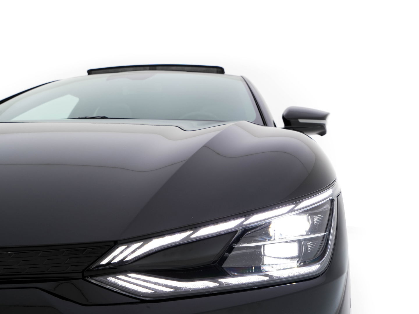 Kia Ev6 GT-Line 77.4 kWh (3-Fase-11kW) {SOH-100%} (INCL-BTW) Aut. *HEATPUMP | PANO | HEAD-UP | LEATHER-ALCANTARA | ADAPTIVE-CRUISE | DIGI-COCKPIT | MERIDIAN-AUDIO | MEMORYPACK | FULL-LED | KEYLESS | TOPVIEW | DAB | BLINDSPOT | NAVI-FULLMAP |