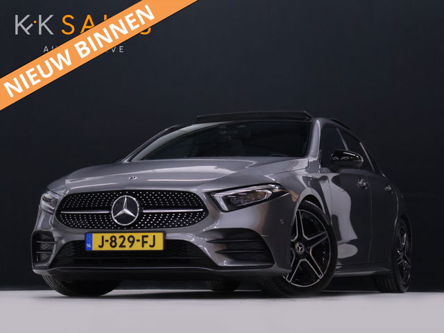 Mercedes-Benz A-Klasse - 180 Business Solution AMG [SCHUIFKANTELDAK, MEMORY SEATS, SFEERVERLICHTING, CRUISE CONTROL, BLUETOOTH TELEFOON, ACHTERUITRIJCAMERA, PDC V+A, NIEUWSTAAT]