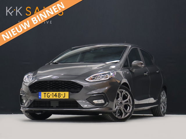 Ford Fiesta - 1.0 EcoBoost ST-Line [APPLE CARPLAY, ADNROID AUTO, CRUISE CONTROL, LANE ASSIST, PDC ACHTER, AUTOMATISCHE AIRCO, LICHTMETALEN VELGEN, NIEUWSTAAT]