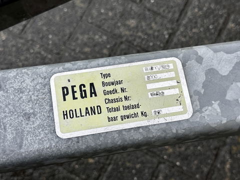 PEGA BOOTTRAILER RH600/525 750 KG