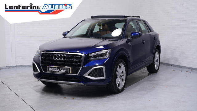 Audi Q2 - 30 TDI Business Edition 1e Eig. NAP Panodak Lederen sportstoelen Camera Led matrix Navi PDC v+a Rijklaar!
