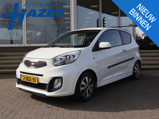 Kia Picanto - 1.0 CVVT X-TREME 3-DEURS + LEDER | CLIMATE CONTROL | PRIVACY GLASS