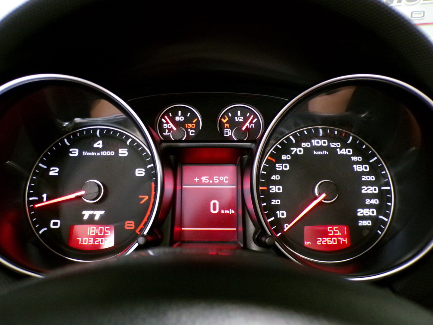 Audi TT Roadster 2.0 TFSI S-Line Cognac-Leer Stoelverwarming Garantie 19"Velgen Bluetooth Xenon DAB Parkeersensoren Cruise-control