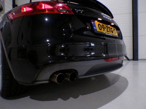 Audi TT Roadster 2.0 TFSI S-Line Cognac-Leer Stoelverwarming Garantie 19"Velgen Bluetooth Xenon DAB Parkeersensoren Cruise-control